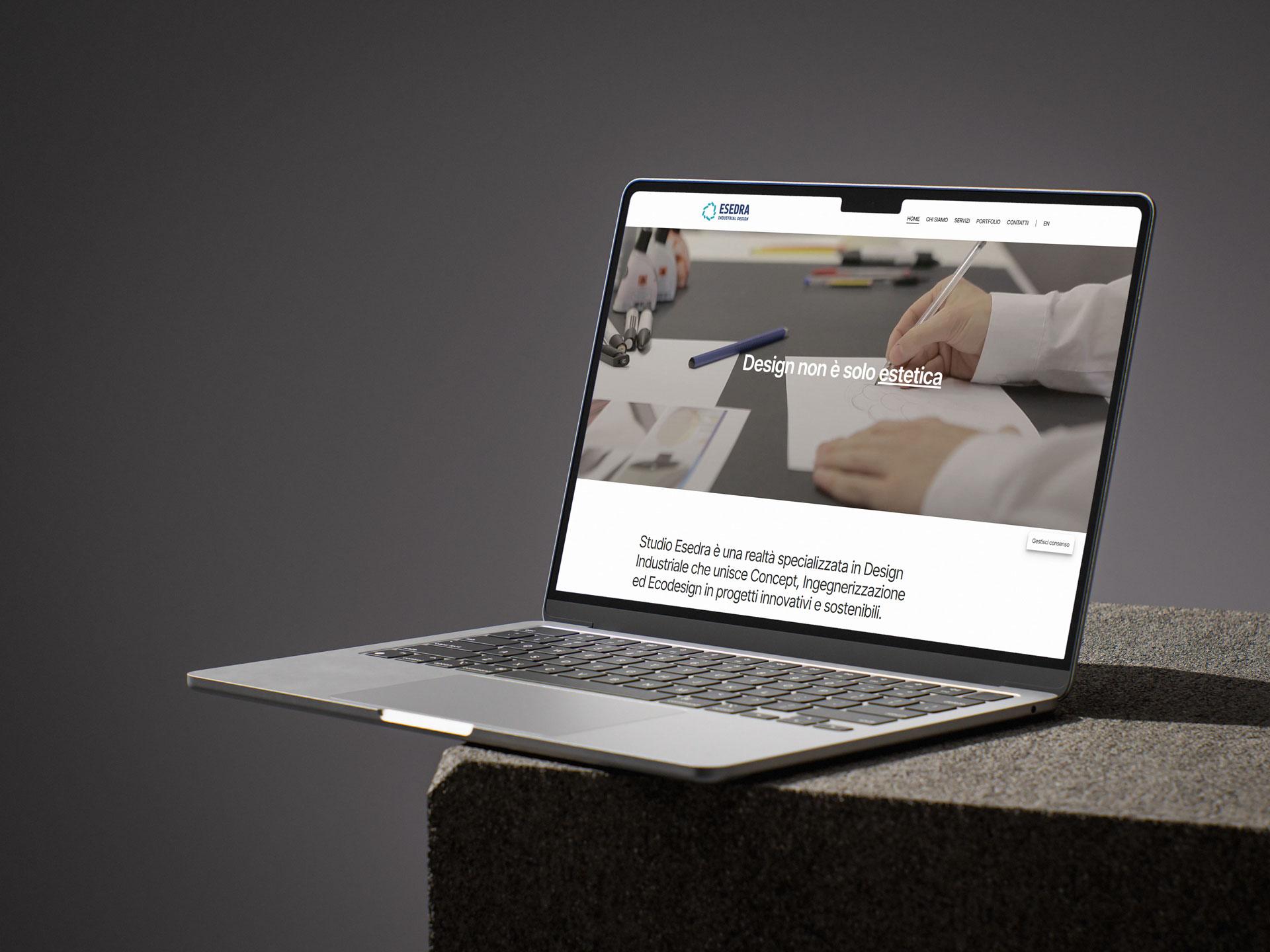 Studio Esedra - restyling web studio design industriale